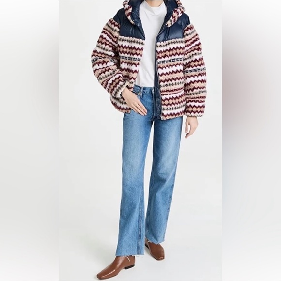 rag & bone - Duck Down Filled Sherpa Jacket - Picture 2 of 13